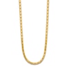 Thumbnail Image 2 of High-Polish Barrel Chain Necklace 24K Yellow Gold 24&quot; 3.2mm