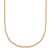 Thumbnail Image 1 of High-Polish Cable Chain Necklace 24K Yellow Gold 16&quot; 1.3mm