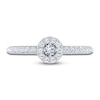 Thumbnail Image 0 of Diamond Promise Ring 1/5 ct tw Round 14K White Gold