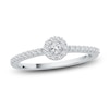 Thumbnail Image 2 of Diamond Promise Ring 1/5 ct tw Round 14K White Gold