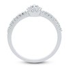 Thumbnail Image 3 of Diamond Promise Ring 1/5 ct tw Round 14K White Gold