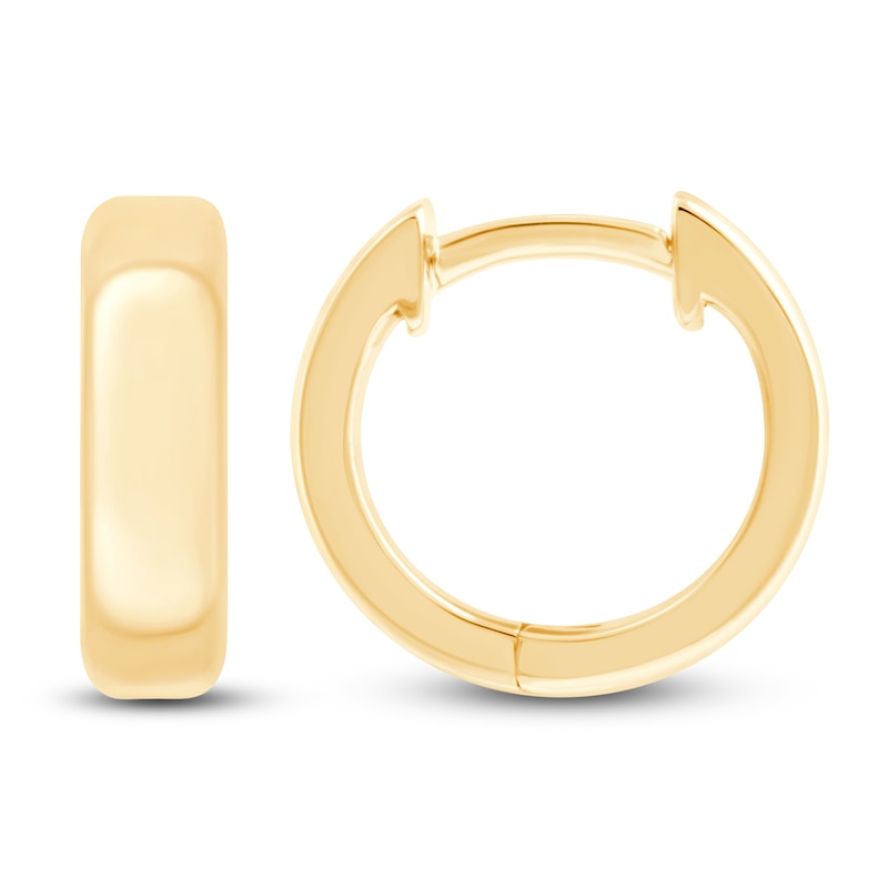 Main Image 2 of Children's Huggie Hoop Earrings 14K Yellow Gold