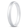 Thumbnail Image 2 of Milgrain Wedding Band 14K White Gold 2.5mm