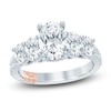 Thumbnail Image 1 of Pnina Tornai Oval-Cut Lab-Created Diamond Five-Stone Engagement Ring 2-3/4 ct tw 14K White Gold