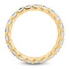 Thumbnail Image 2 of Certified Round-Cut Diamond Eternity Band 1-5/8 - 2 ct tw 14K Yellow Gold