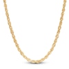 Thumbnail Image 1 of Solid Glitter Rope Chain Necklace 5.5mm 10K Yellow Gold 24&quot;