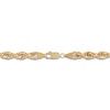 Thumbnail Image 2 of Solid Glitter Rope Chain Necklace 5.5mm 10K Yellow Gold 24&quot;