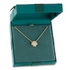 Thumbnail Image 4 of Unspoken Diamond Solitaire Necklace 1 ct tw 14K Yellow Gold 18&quot; (I1/I)