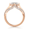 Thumbnail Image 2 of J'Lure Lab-Created Diamond Oval Step-Cut Engagement Ring 2-3/8 ct tw 18K Rose Gold