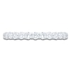 Thumbnail Image 3 of Round-Cut Lab-Diamond Anniversary Ring 1/2 ct tw 14K White Gold