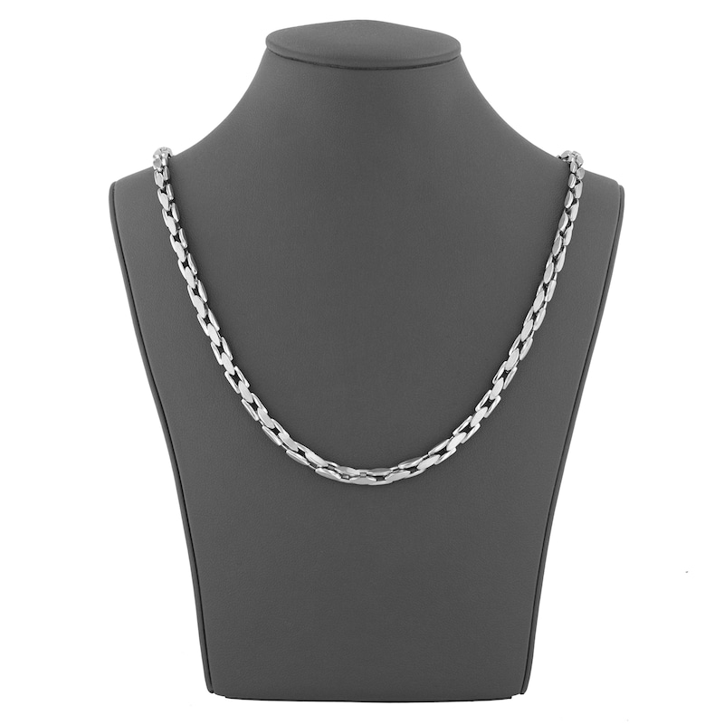 Main Image 5 of Men's Link Necklace Stainless Steel 24&quot;