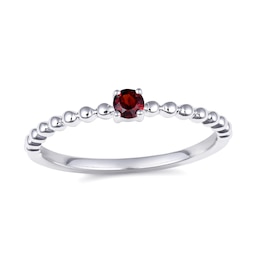 Color Stone Stackable Ring