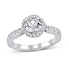 Thumbnail Image 1 of Diamond Ring Setting 1/3 ct tw Round Platinum