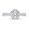 Thumbnail Image 3 of Diamond Ring Setting 1/3 ct tw Round Platinum