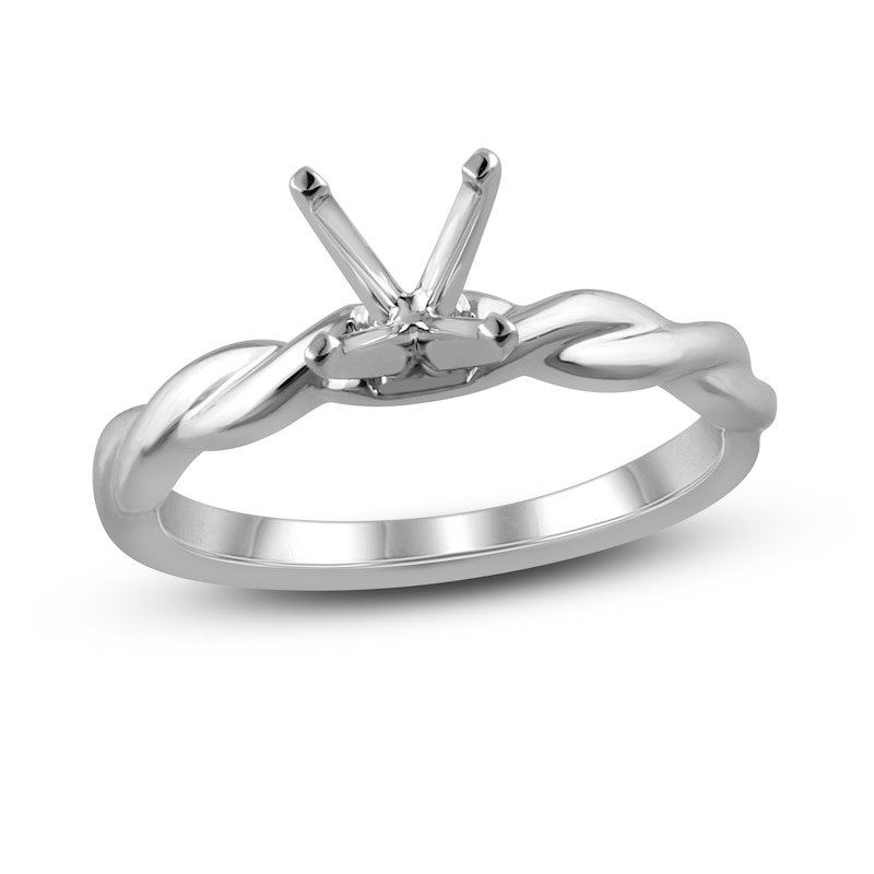 Main Image 1 of Diamond Ring Setting 14K White Gold