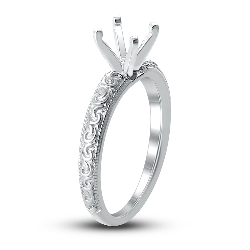 Main Image 2 of Diamond Ring Setting 14K White Gold