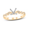 Thumbnail Image 1 of Diamond Ring Setting 1/15 ct tw Round 14K Yellow Gold