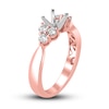 Thumbnail Image 2 of Diamond Ring Setting 3/8 ct tw Round 14K Rose Gold