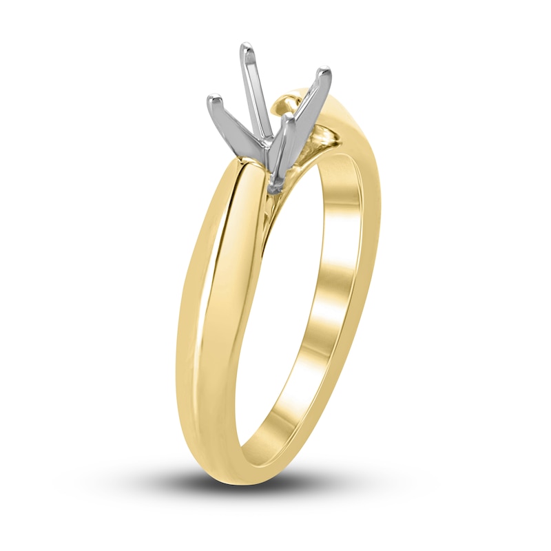 Main Image 2 of Solitaire Ring Setting 14K Yellow Gold