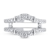 Thumbnail Image 3 of Diamond Enhancer Ring 1 ct tw Round 18K White Gold