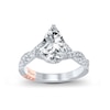 Thumbnail Image 3 of Pnina Tornai Diamond Engagement Ring Setting 5/8 ct tw Round 14K White Gold