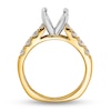 Thumbnail Image 1 of Diamond Engagement Ring Setting 5/8 ct tw Round 18K Yellow Gold