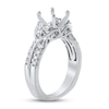 Thumbnail Image 1 of Diamond Engagement Ring Setting 3/4 ct tw Round 18K White Gold