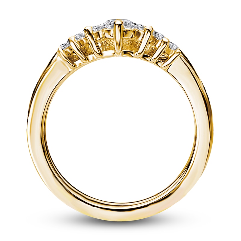 Main Image 2 of Diamond Anniversary Band 3/8 ct tw Round 14K Yellow Gold