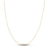 Thumbnail Image 0 of Solid Paperclip Chain Necklace 18K Yellow Gold 24" 1.95mm