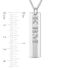 Thumbnail Image 2 of Men's Engravable Pendant Necklace Yellow Gold-Plated Sterling Silver 22&quot;