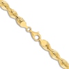 Thumbnail Image 3 of Men's Solid Quad Rope Chain Necklace 14K Yellow Gold 7.0mm 24&quot;