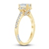 Thumbnail Image 2 of Pnina Tornai Diamond Engagement Ring 1-5/8 ct tw Oval/Round 14K Yellow Gold