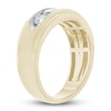 Thumbnail Image 3 of Men's Diamond Wedding Band 1/2 ct tw Round 14K Yellow Gold