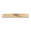 Thumbnail Image 3 of Men's Textured Wave Wedding Band 14K Yellow Gold 3mm