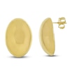 Thumbnail Image 2 of Oval Domed Earrings 14K Yellow Gold