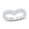 Thumbnail Image 1 of Pnina Tornai Baguette & Round-Cut Diamond Chevron Ring 5/8 ct tw 14K White Gold