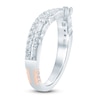 Thumbnail Image 2 of Pnina Tornai Baguette & Round-Cut Diamond Chevron Ring 5/8 ct tw 14K White Gold