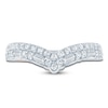 Thumbnail Image 3 of Pnina Tornai Baguette & Round-Cut Diamond Chevron Ring 5/8 ct tw 14K White Gold