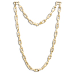 Chain Necklace 10K Yellow Gold 18&quot; Cable Chain