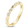 Thumbnail Image 2 of Kirk Kara Diamond Four-Stone Leaf Wedding Band 1/15 ct tw 14K Yellow Gold