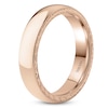 Thumbnail Image 2 of Kirk Kara Men's Polished Milgrain Wedding Band 18K Rose Gold 5mm