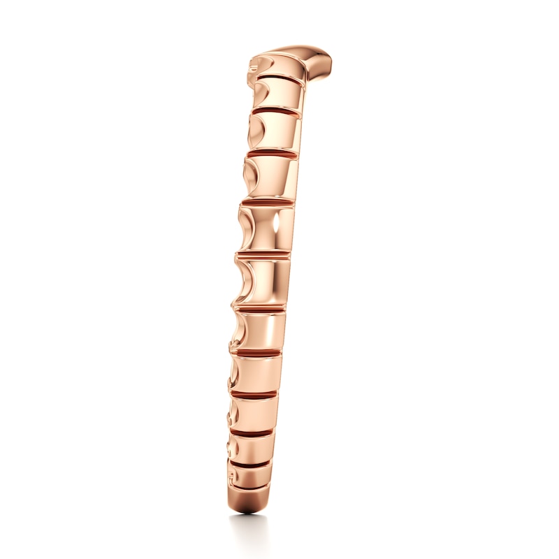 Main Image 3 of J'Lure Contour Wedding Band 18K Rose Gold