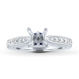 Vera Wang WISH Ring Setting 1/3 ct tw Diamonds 14K White Gold