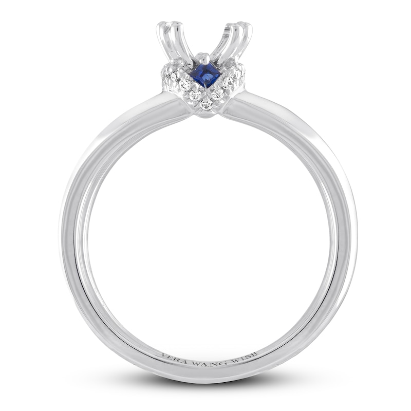 Main Image 2 of Vera Wang WISH Ring Setting 1/20 ct tw Diamonds 14K White Gold