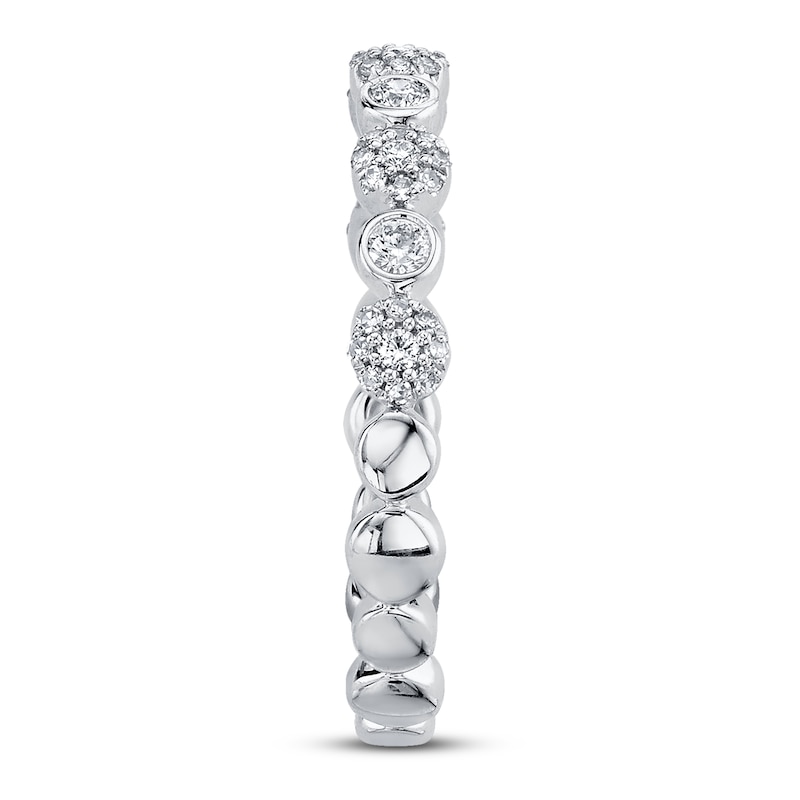 Shy Creation Ring 1/5 carat tw Diamonds 14K White Gold SC55006592B