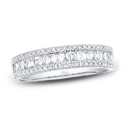 Shy Creation Diamond Ring 1/2 ct tw Round 14K White Gold SC55004917