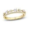 Thumbnail Image 1 of Shy Creation Ring 1/3 ct tw Round/Pear-shaped 14K Yellow Gold SC55021925