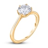 Thumbnail Image 2 of Diamond Cathedral Solitaire Engagement Ring 2 ct tw Round 14K Yellow Gold (I2/I)