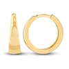 Thumbnail Image 1 of Tapered Polished Huggie Earrings 14K Yellow Gold