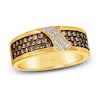 Thumbnail Image 1 of Le Vian Men's Diamond Ring 1 ct tw Round 14K Honey Gold